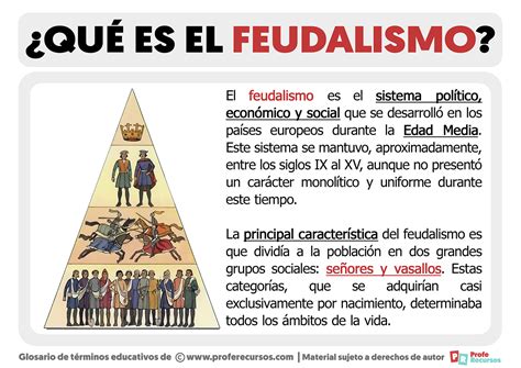 qué es el feudalismo